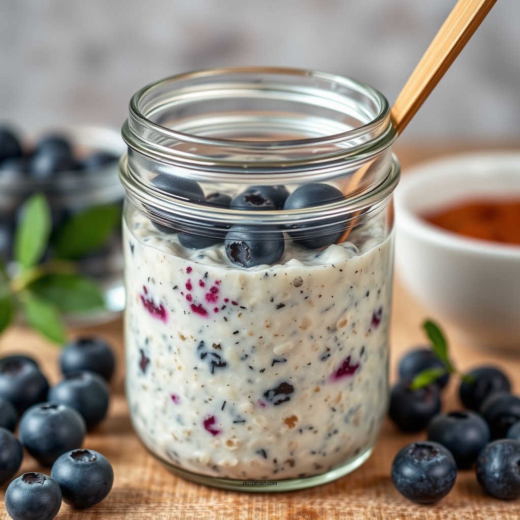 Ingredients You’ll Need - blueberry overnight oats recipe