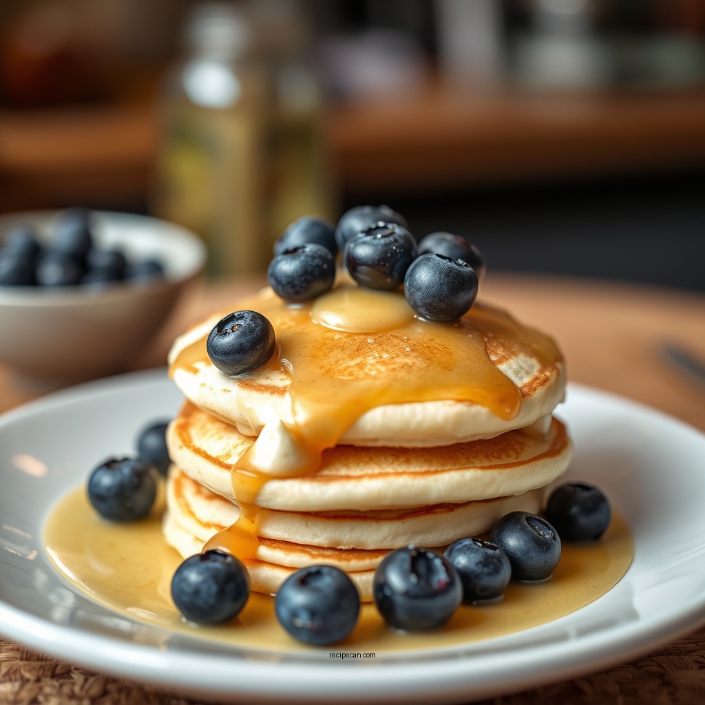 Tips for Perfect Pancakes - blueberry pancakes recipe