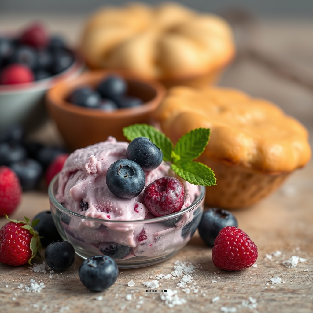 Ingredients You'll Need - blueberry pie ice cream recipe