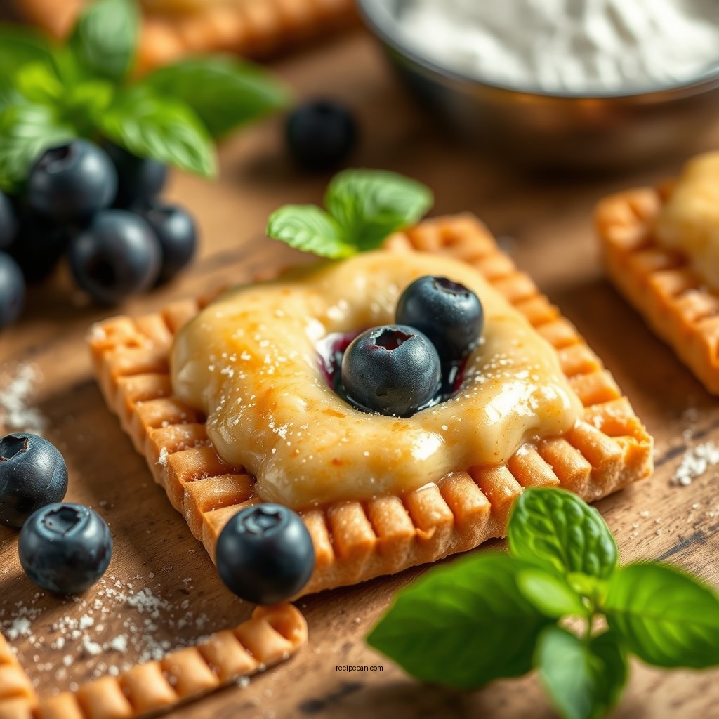 Ingredients You'll Need - blueberry pop tart recipe