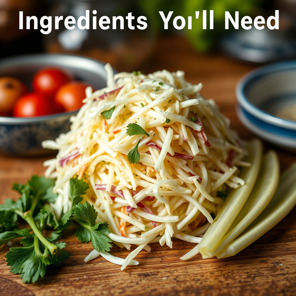 Ingredients You’ll Need - bobby flay coleslaw recipe