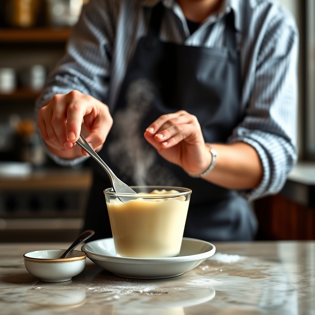Steps to Prepare Vanilla Pudding - boston cream filling recipe with vanilla pudding