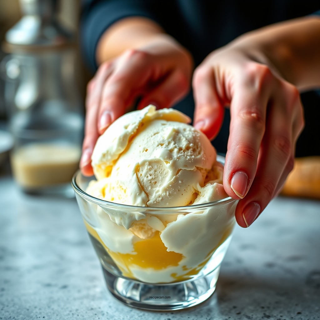 Step-by-Step Instructions - bourbon vanilla ice cream recipe