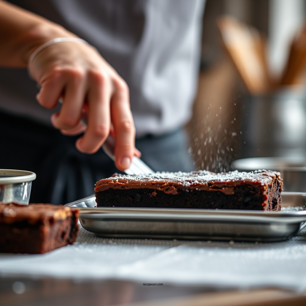 Step-by-Step Baking Instructions - box brownie recipe