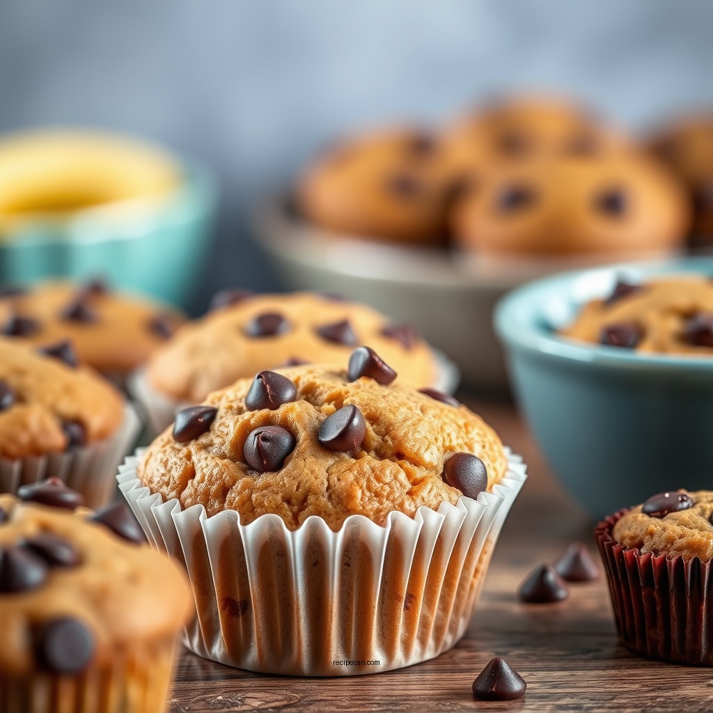 Chocolate Chip Bran Muffins - bran muffin recipes