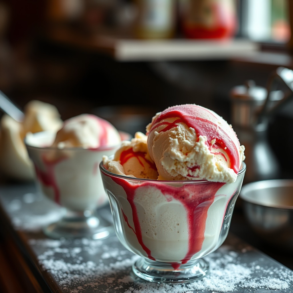 Churning the Ice Cream - brandy alexander recipe ice cream