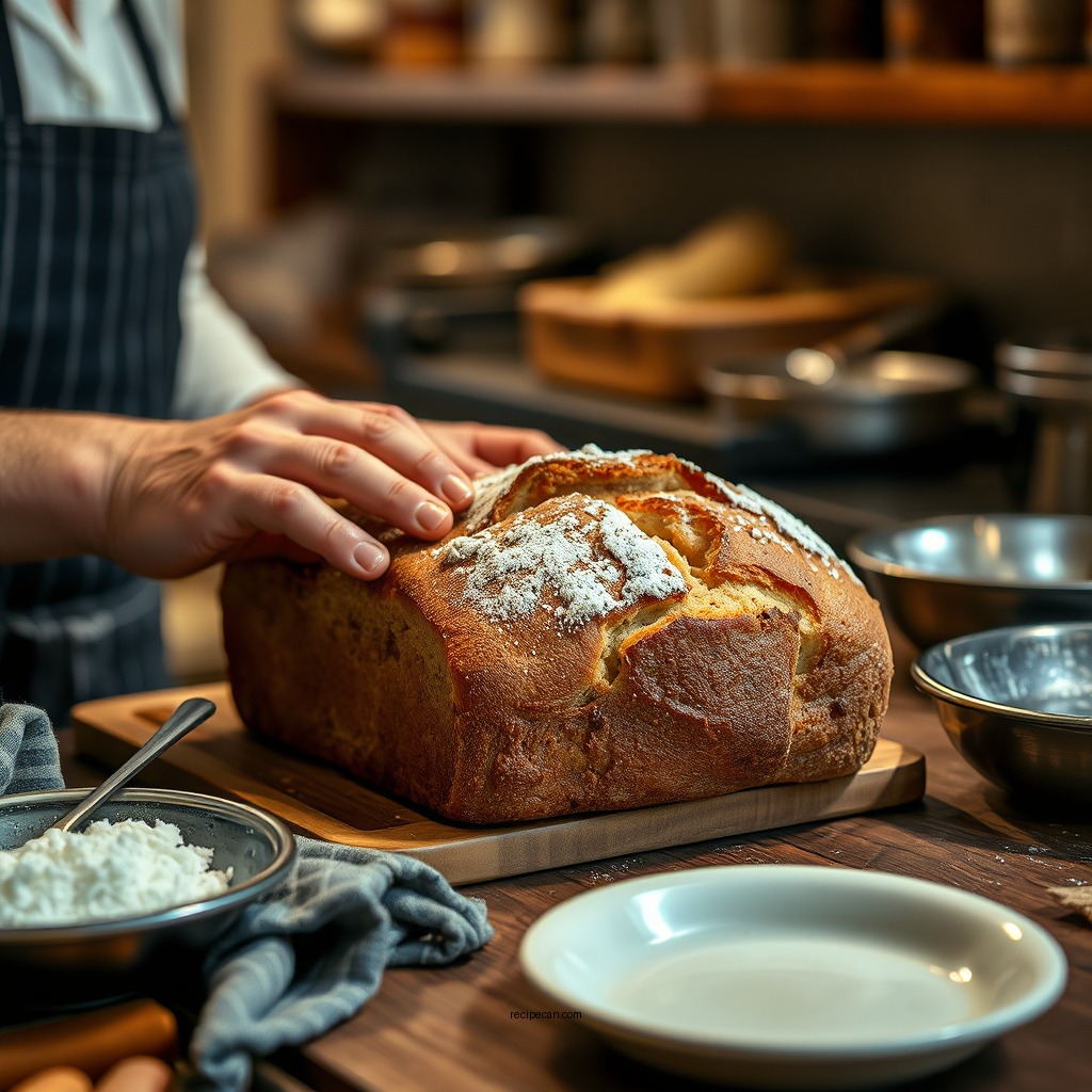 Preparing the Bread - bread pudding recipe cinnamon