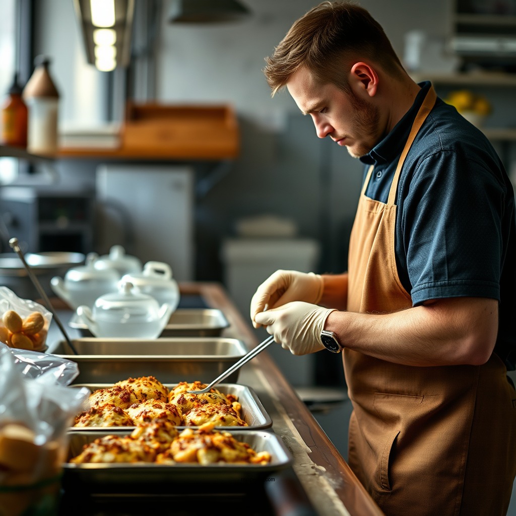 Preparing the Bread - bread pudding recipe hawaii