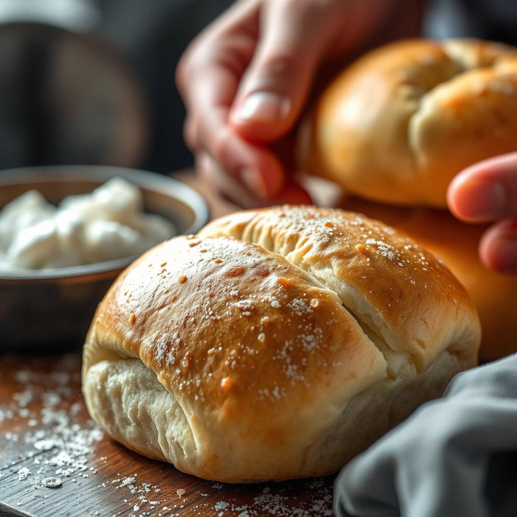 Rising and Shaping Your Rolls - bread rolls recipe