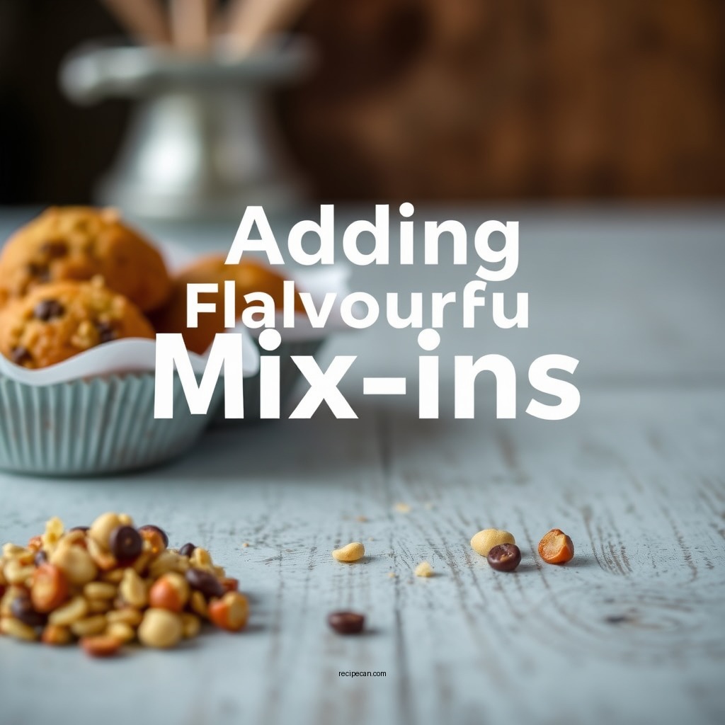 Adding Flavorful Mix-ins - breakfast muffin recipe
