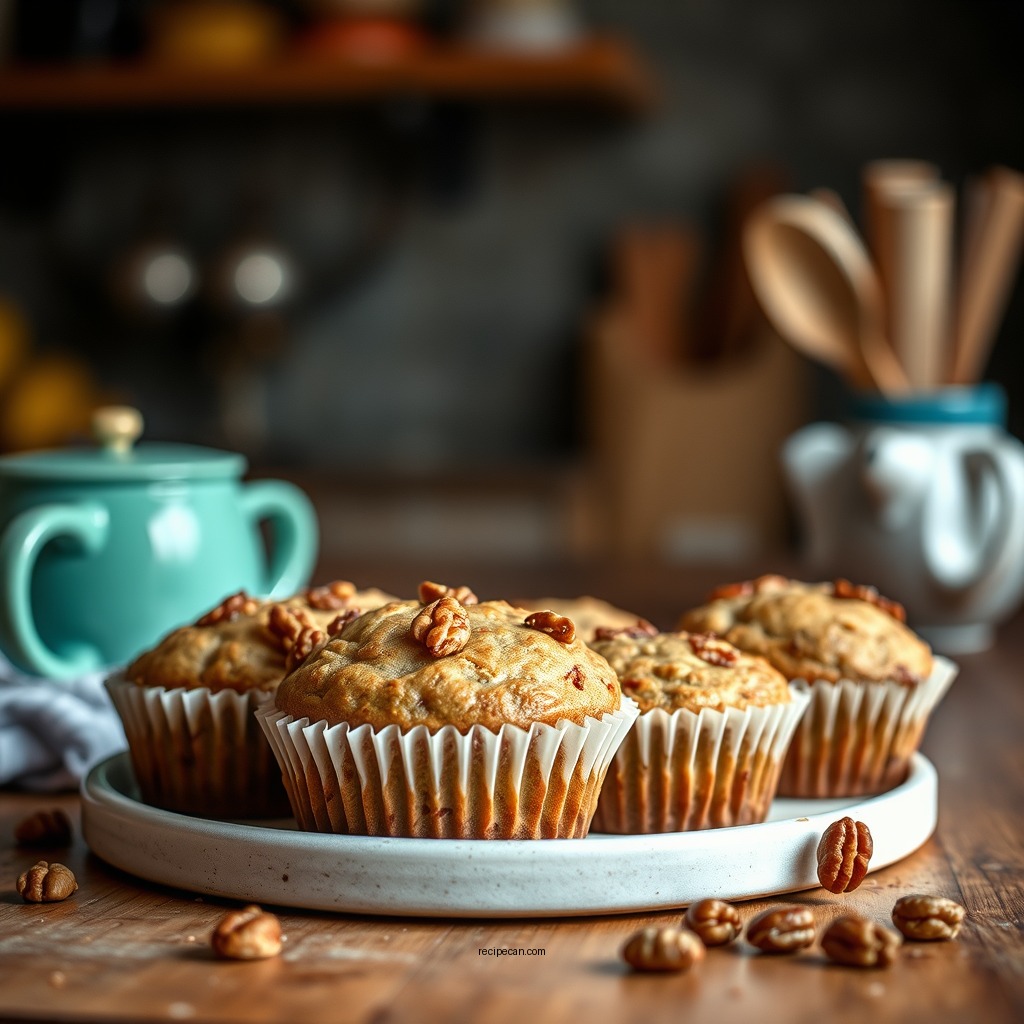 Banana Nut Muffins - breakfast muffin recipes