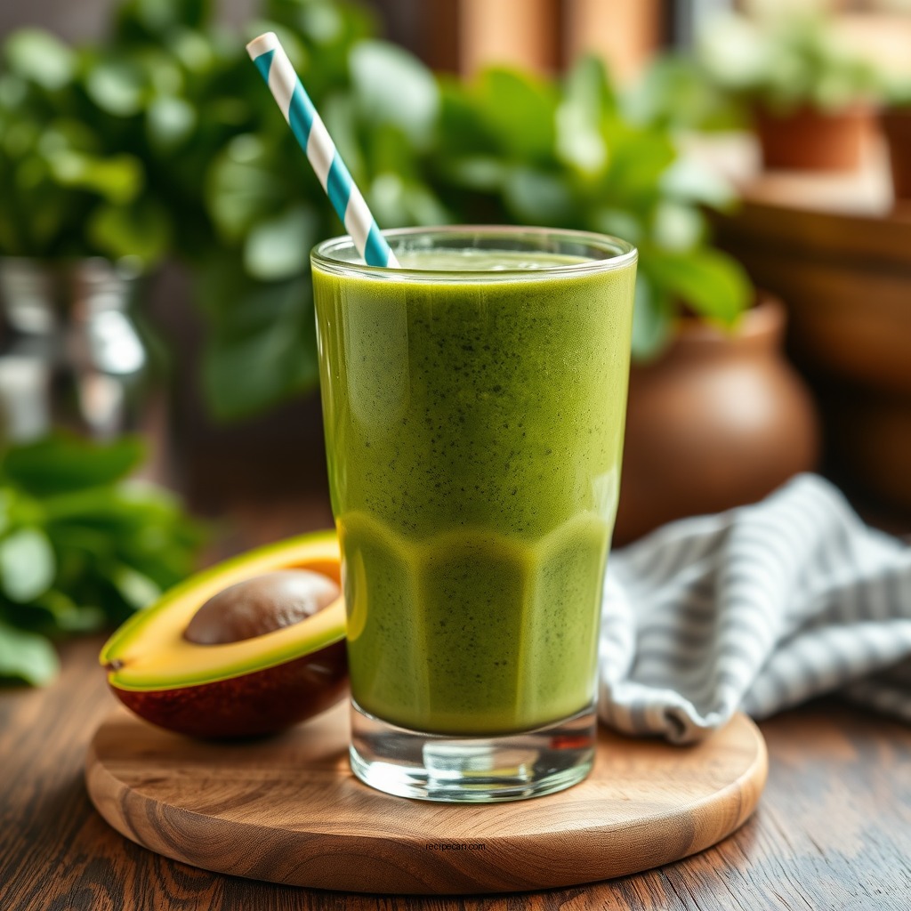 Classic Green Smoothie - breakfast smoothies recipes