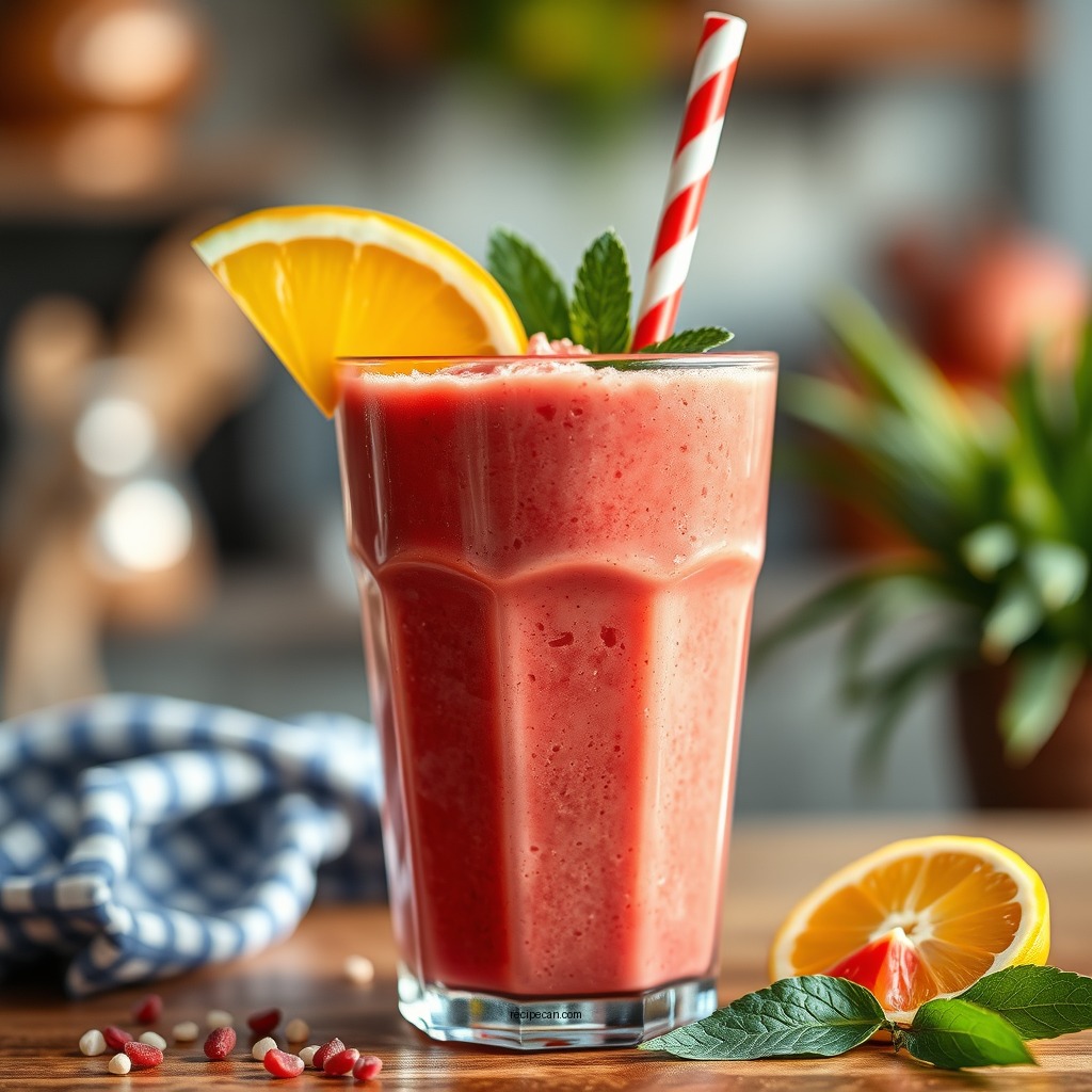 Tropical Paradise Smoothie - breakfast smoothies recipes