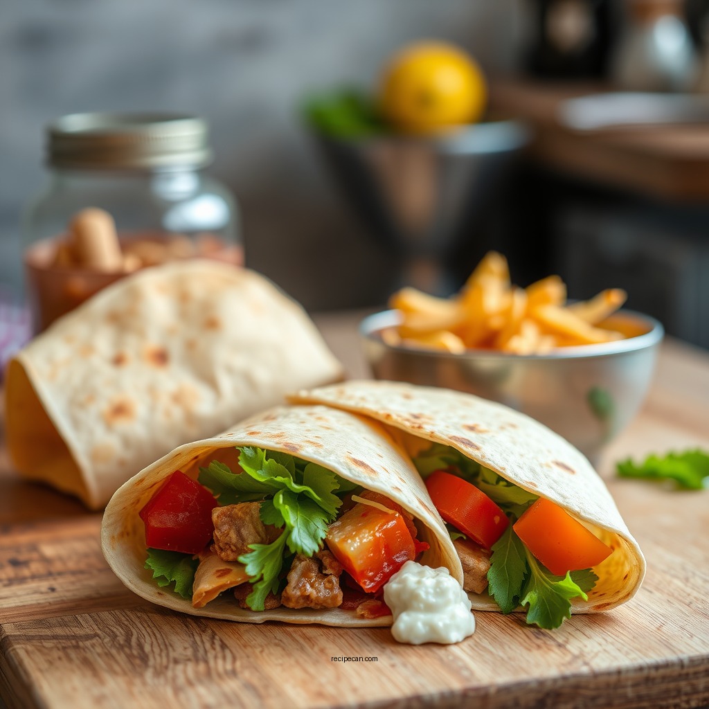 Flavor Boosters and Spreads - breakfast wrap recipe