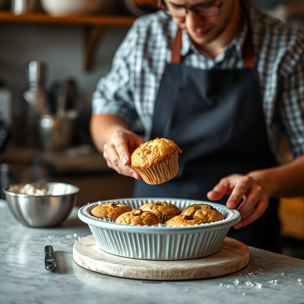 Preparation Steps - british muffin recipe