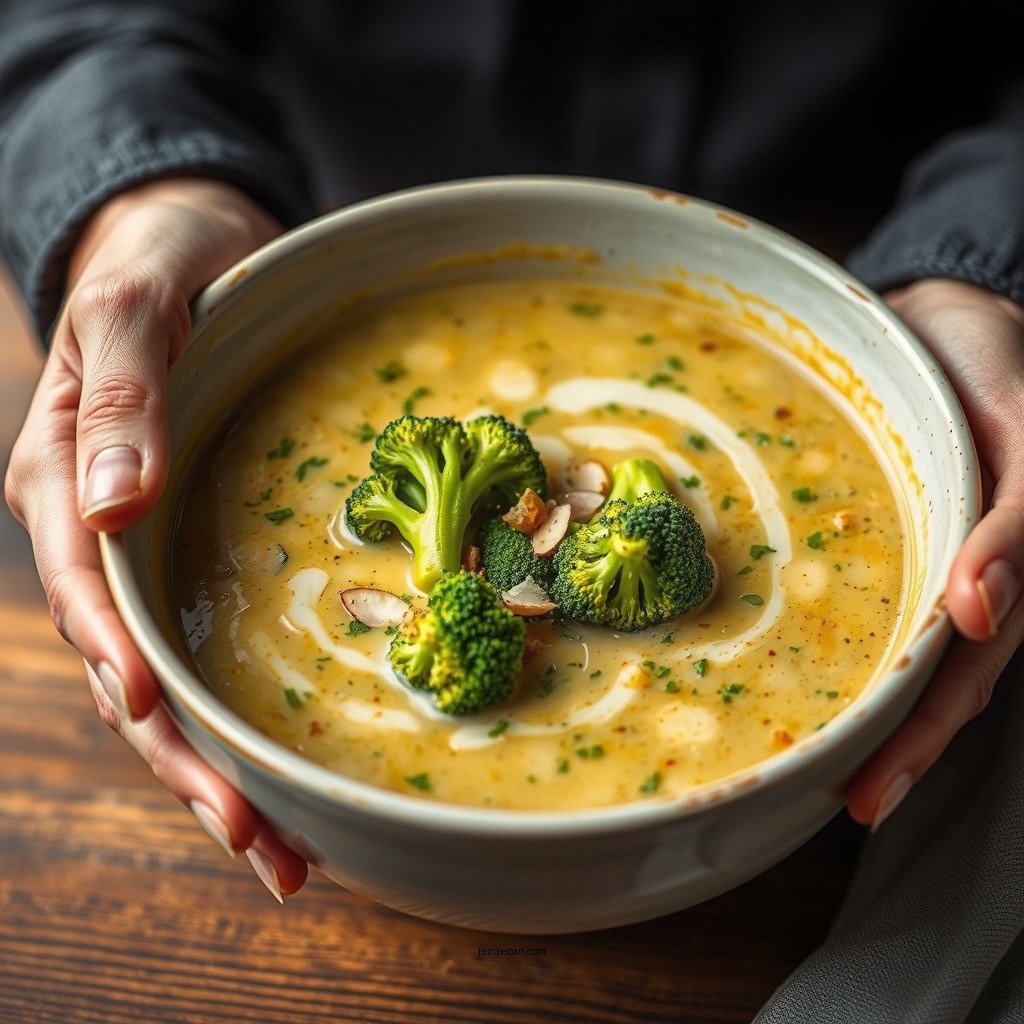 Cooking Instructions - broccoli almond soup recipe