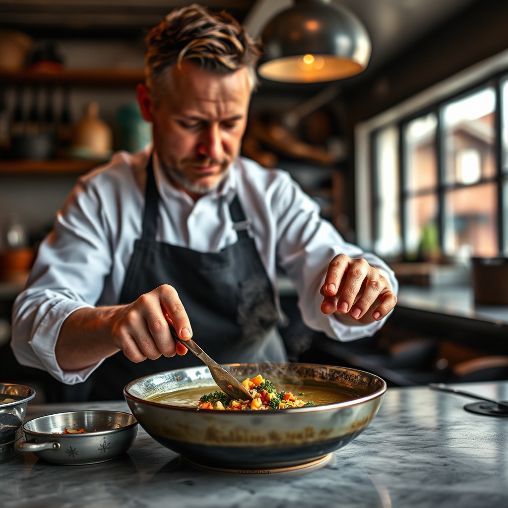 Preparation Steps - broccoli almond soup recipe