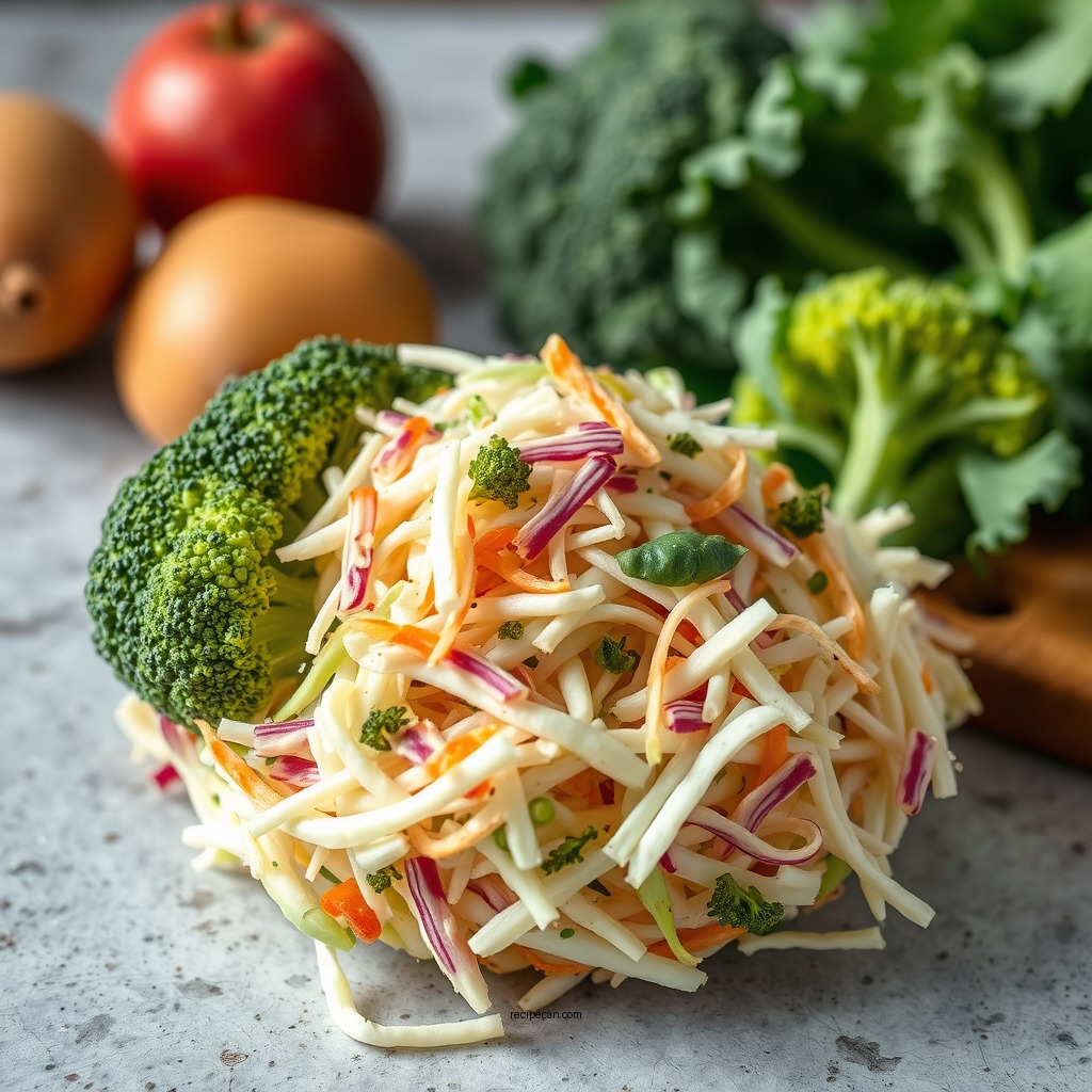 Ingredients You'll Need - broccoli coleslaw recipe