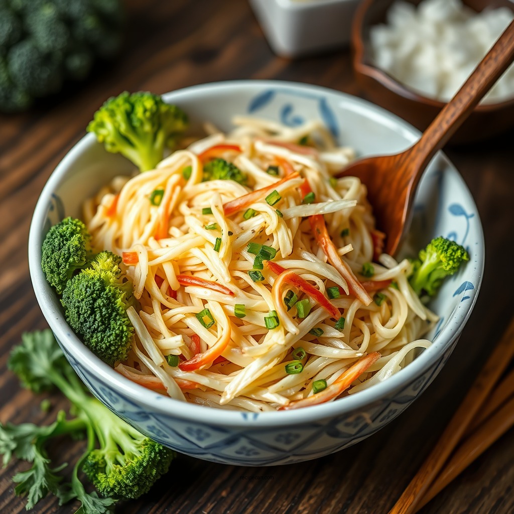 Ingredients for Broccoli Coleslaw - broccoli coleslaw recipe with ramen noodles