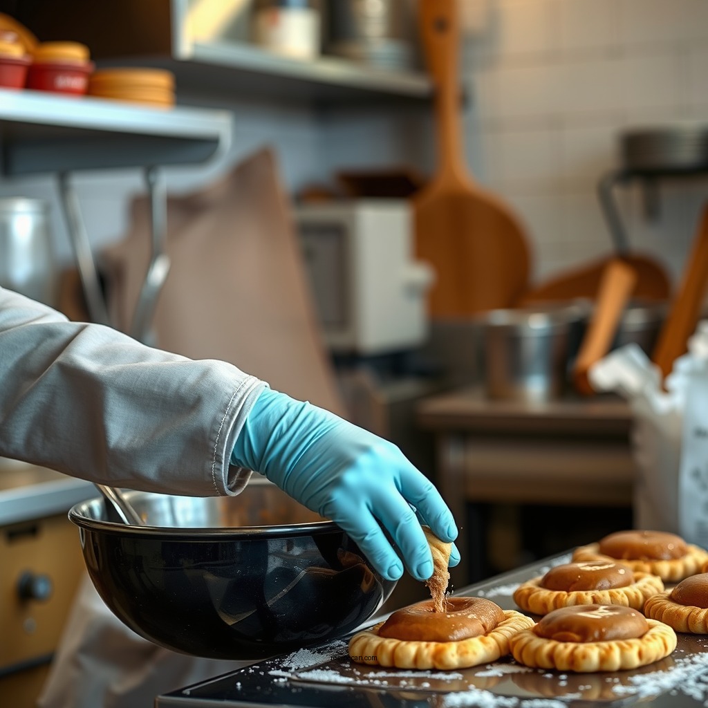 Preparing the Dough - brown sugar cinnamon pop tarts recipe