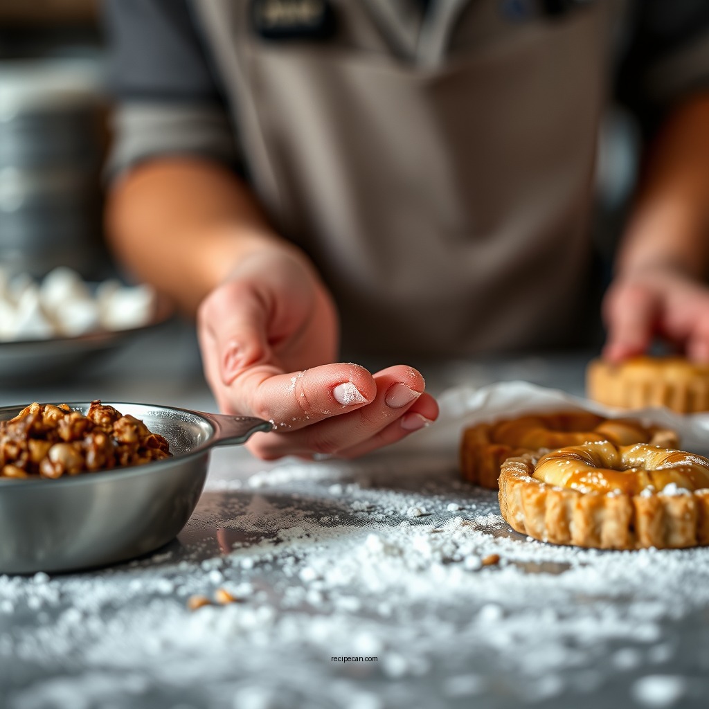 Making the Dough - brown sugar pop tart recipe