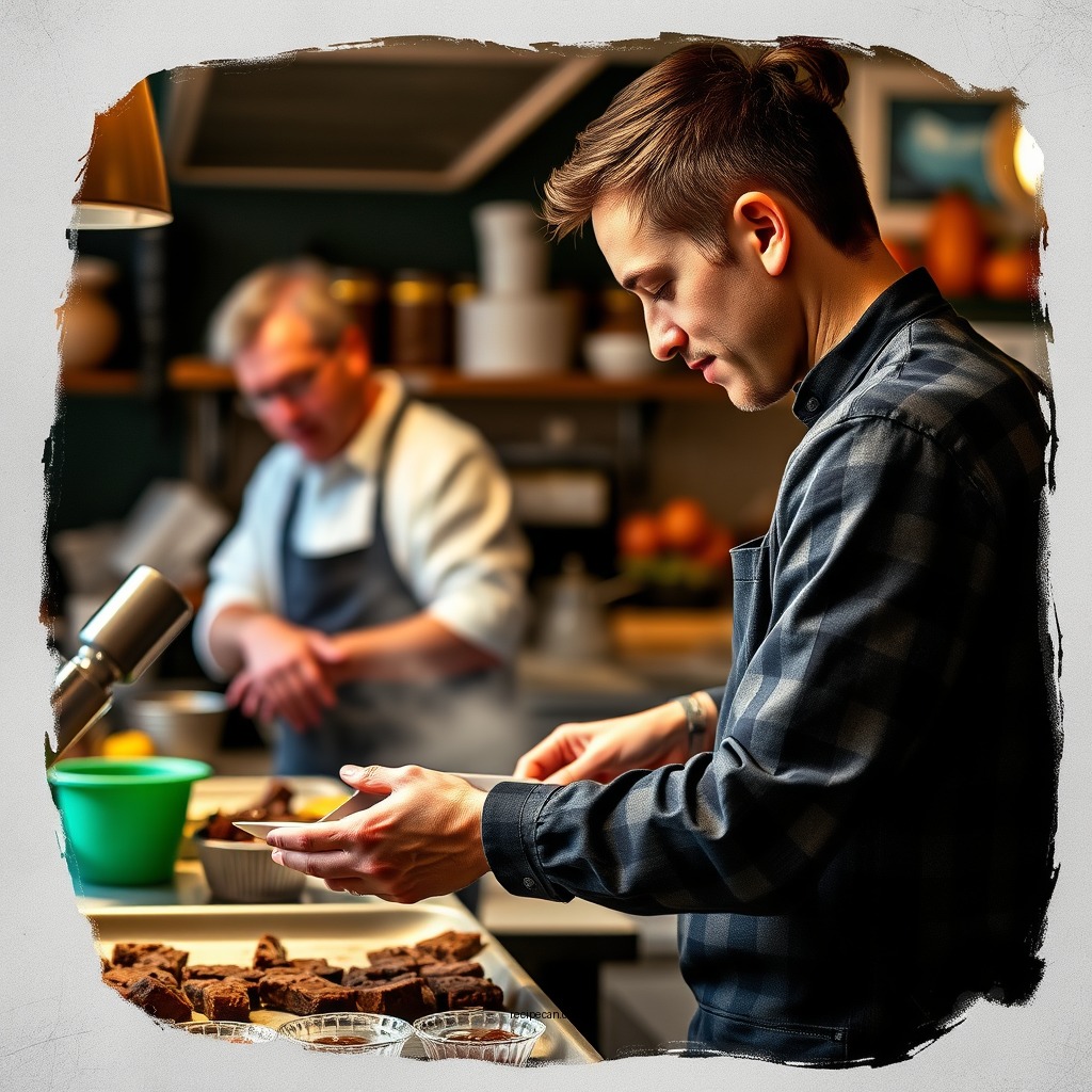 Step-by-Step Preparation - brownie brittle recipe