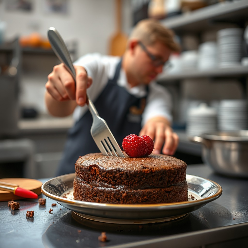 Step-by-Step Preparation Instructions - brownie cake recipe