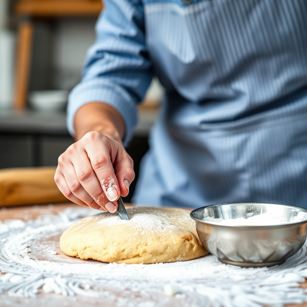 Preparing the Dough - brownie cookies recipe