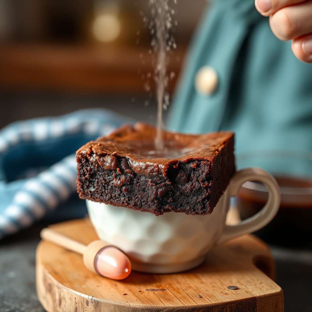 Tips for Perfect Brownies - brownie in a mug recipe
