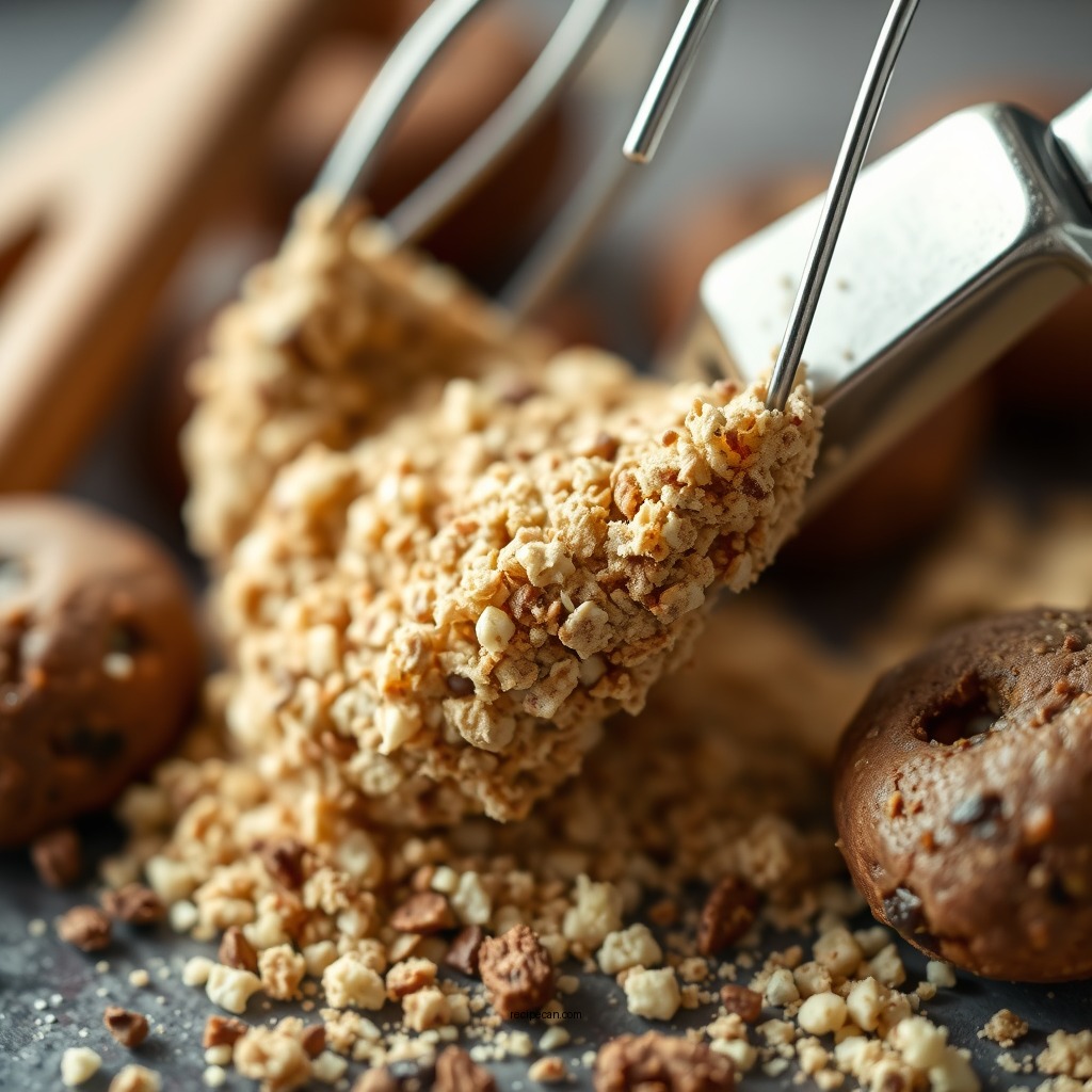 Mixing the Ingredients - brownie mix cookie recipe