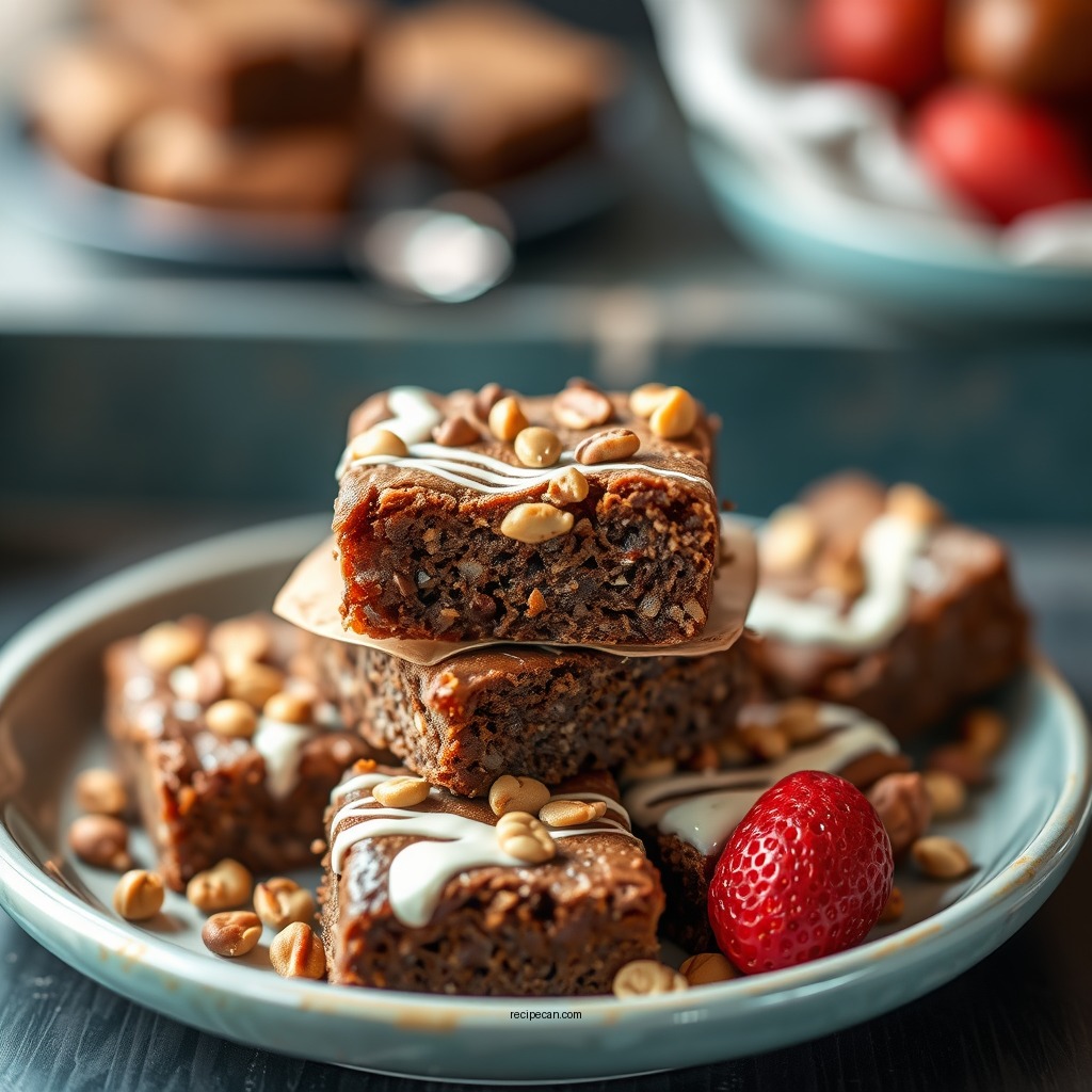 Nutty Brownie Variations - brownie mix recipes