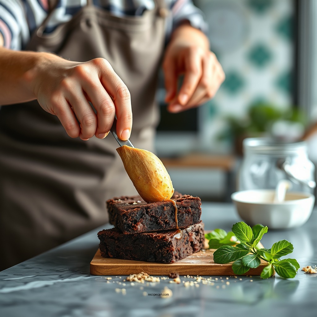 Steps to Prepare the Brownie Premix - brownie premix recipe