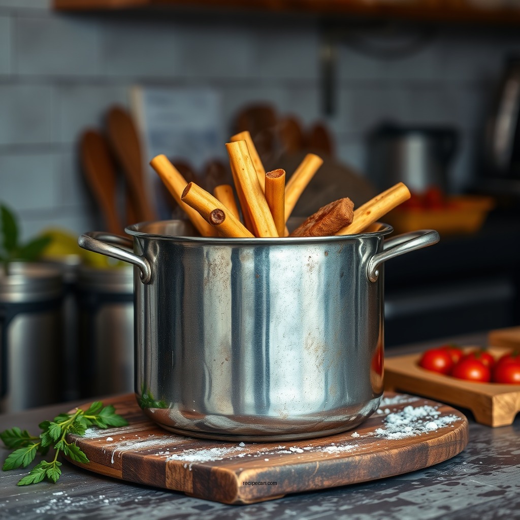 Preparing Your Pot - brownie recipe pot