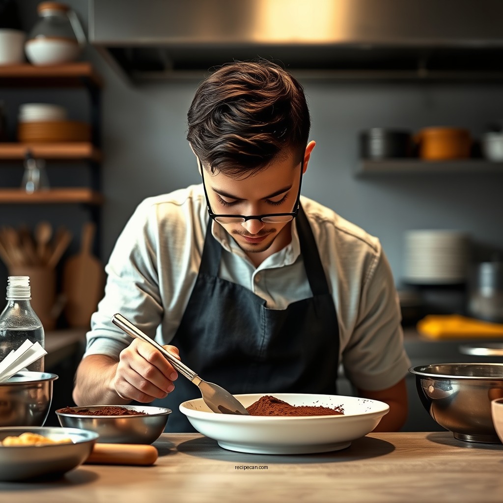 Step-by-Step Preparation - brownie recipe using cocoa powder