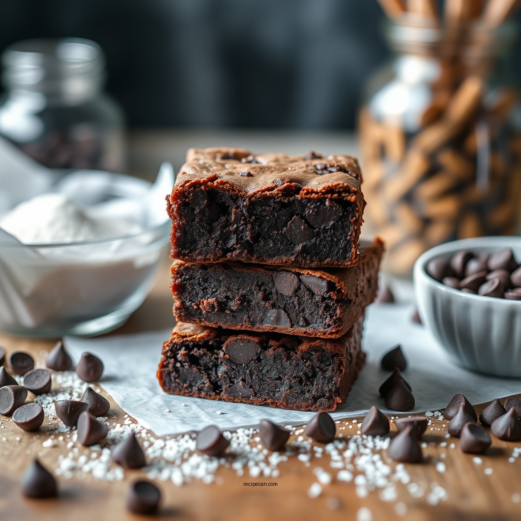 Essential Ingredients for No-Chip Brownies - brownie recipe without chocolate chips