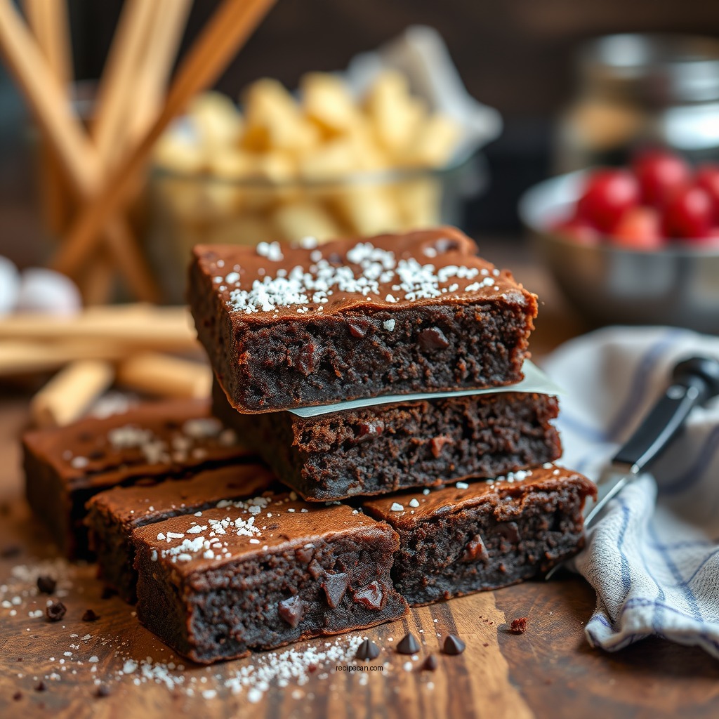 Ingredients Needed for Brownies - brownies american recipe