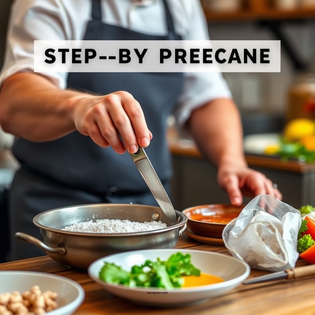 Step-by-Step Preparation - buckwheat pancakes recipe