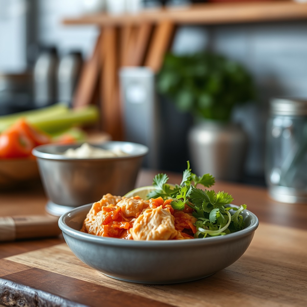 Ingredients You'll Need - buffalo chicken wrap recipe