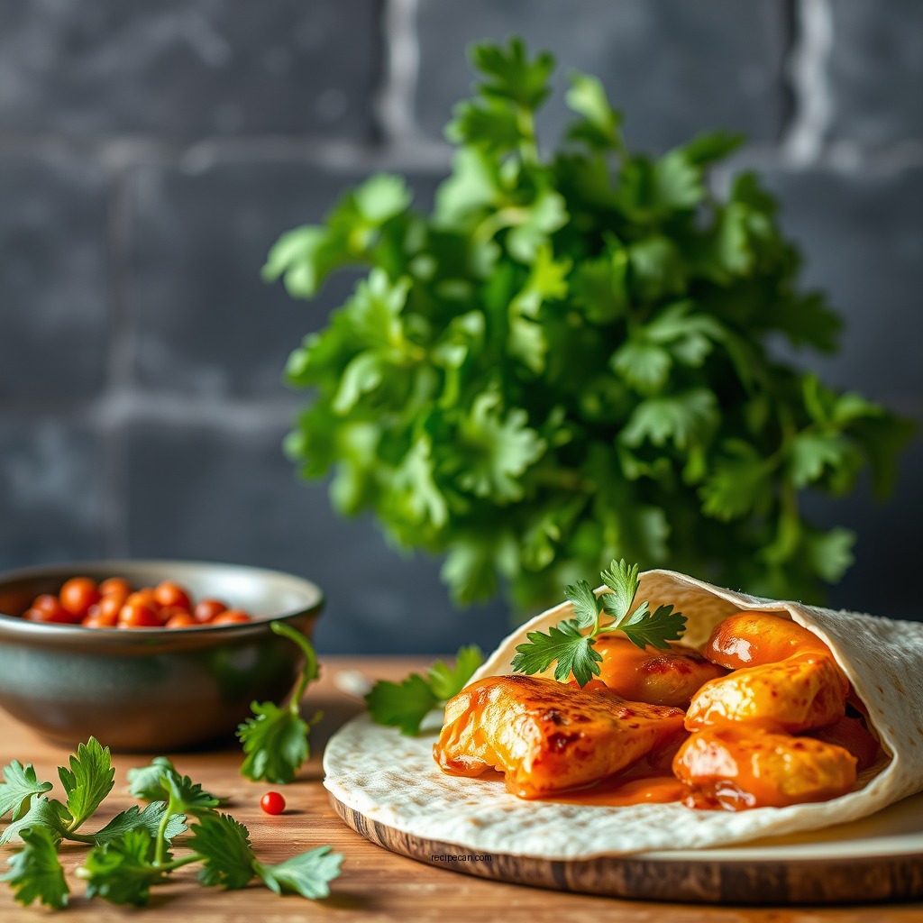 Ingredients You'll Need - buffalo chicken wraps recipe