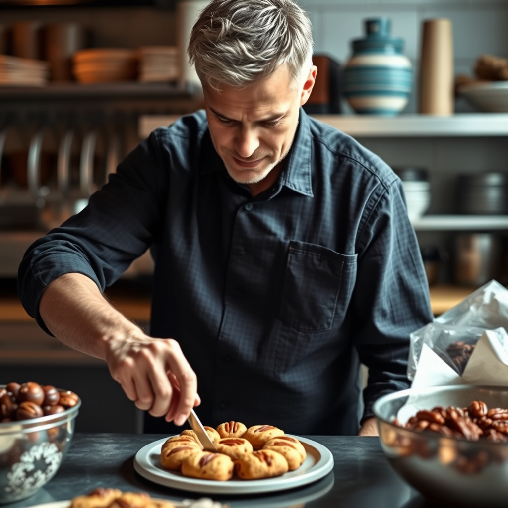 Preparation Steps - butter pecan cookie recipe
