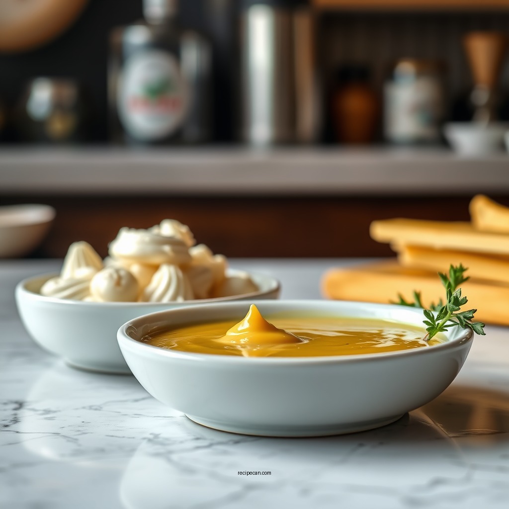 Key Ingredients for Butter Sauce - butter sauce recipe