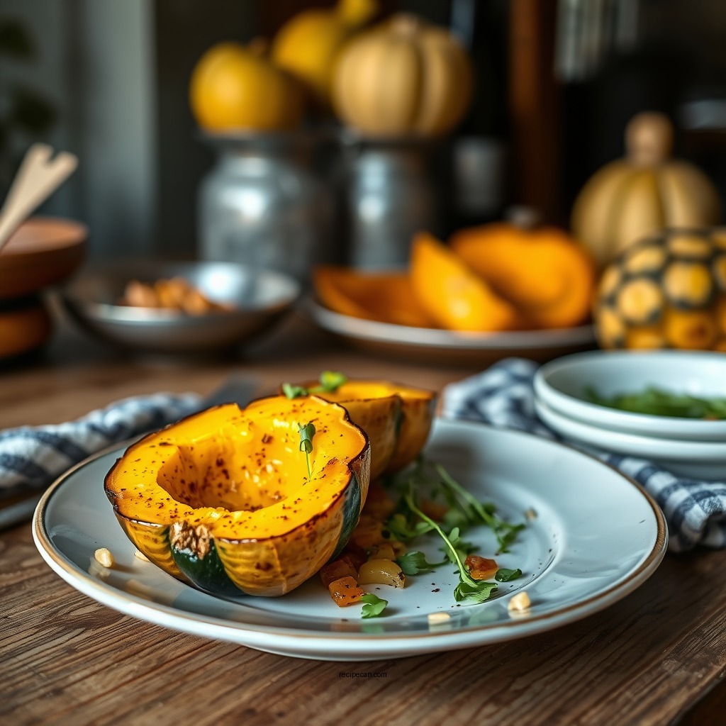 Simple Roasted Buttercup Squash - buttercup squash recipes