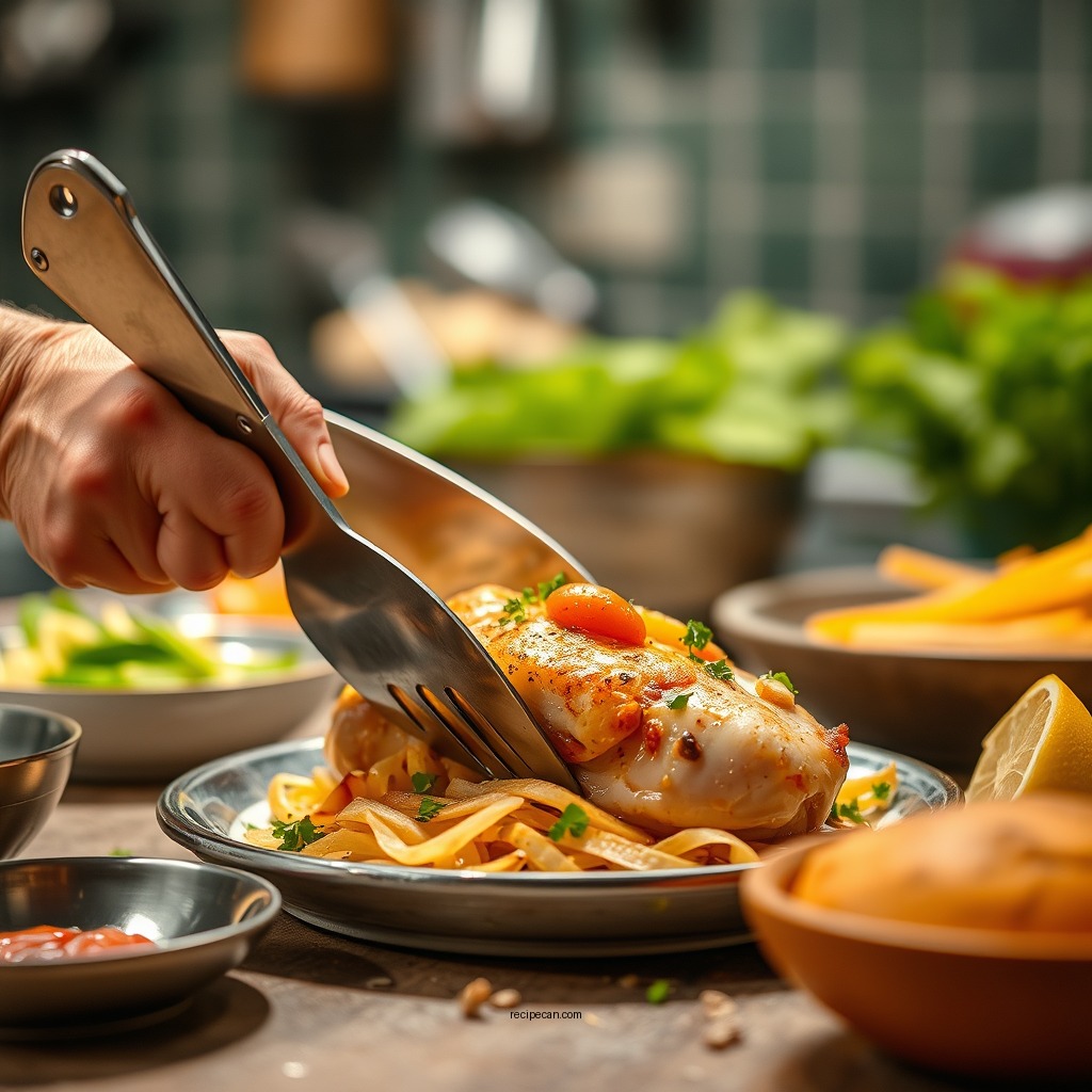 Preparing the Chicken - butterfingers chicken salad recipe