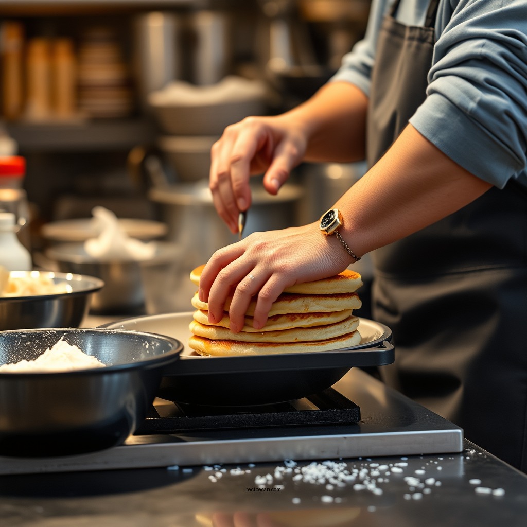 Step-by-Step Preparation - buttermilk pancake recipe