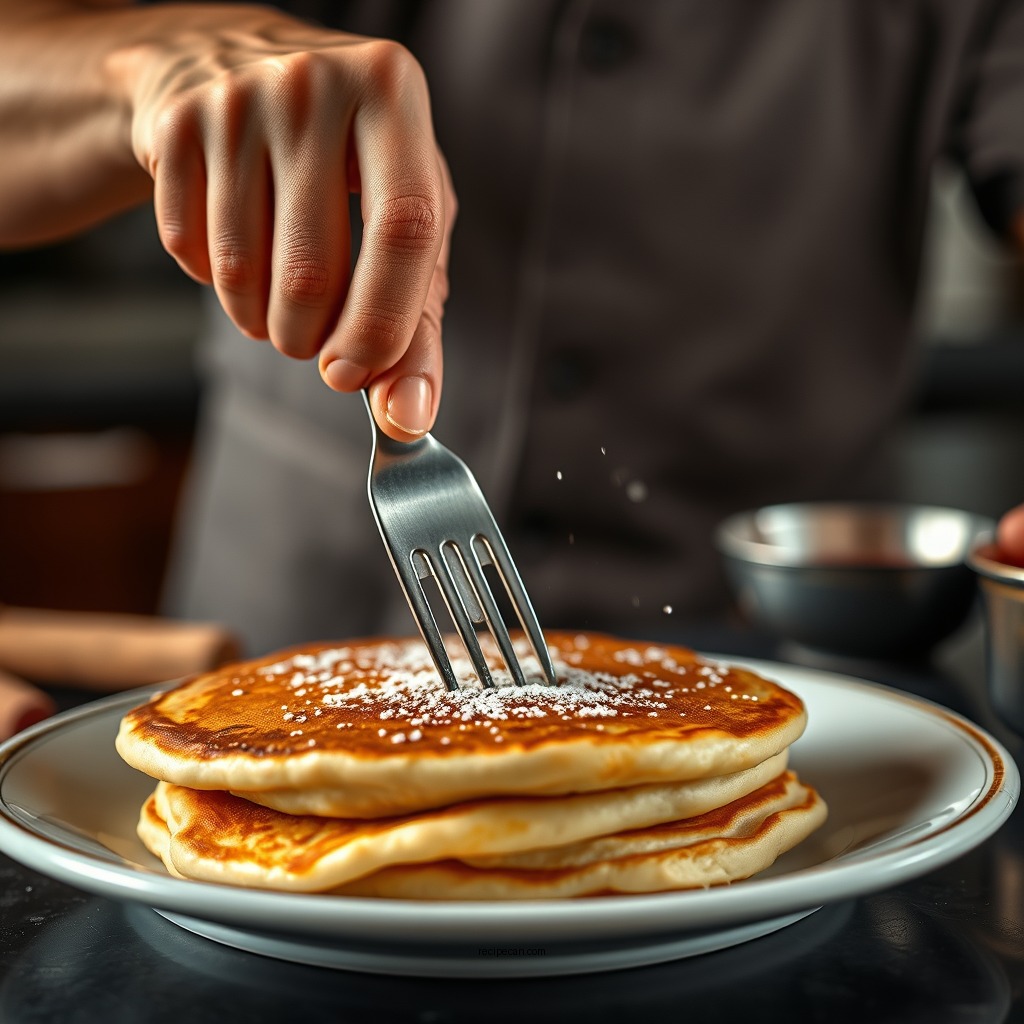 Step-by-Step Pancake Preparation - buttermilk pancakes recipe
