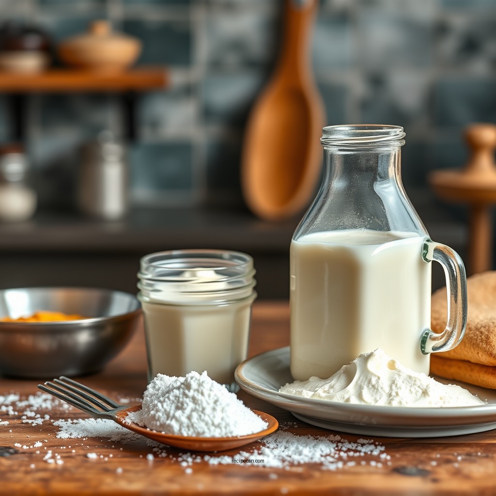 Ingredients You'll Need - buttermilk waffle batter recipe