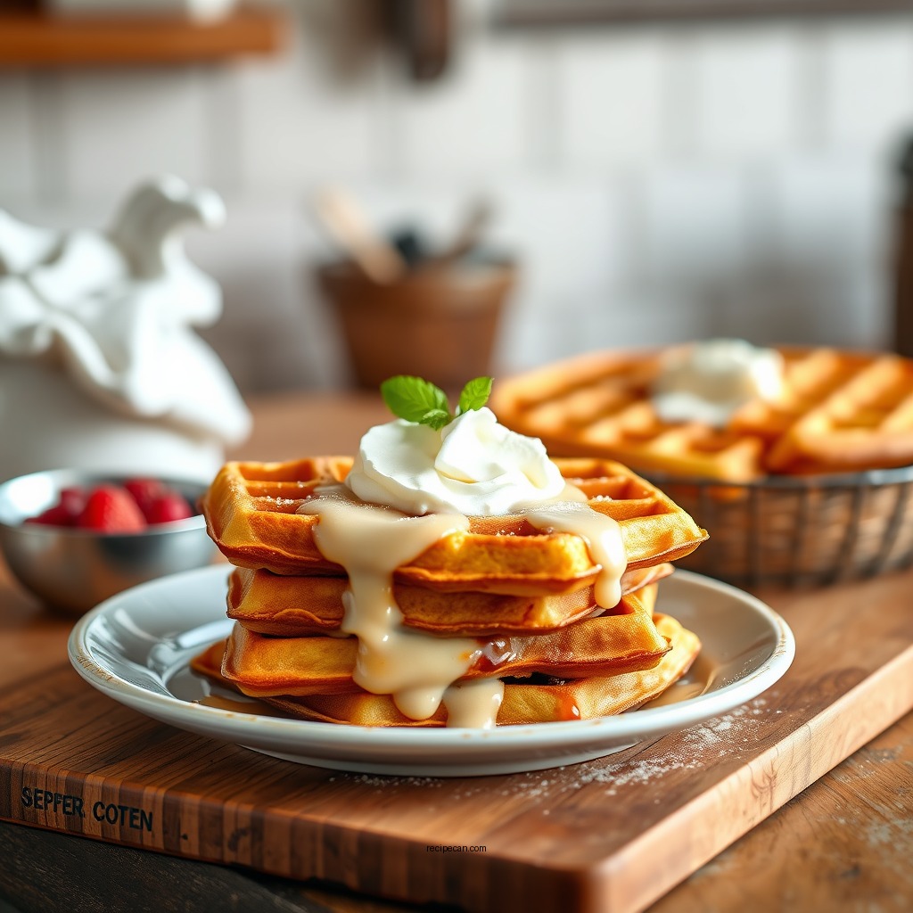 Classic Buttermilk Waffle Recipe - buttermilk waffle recipes