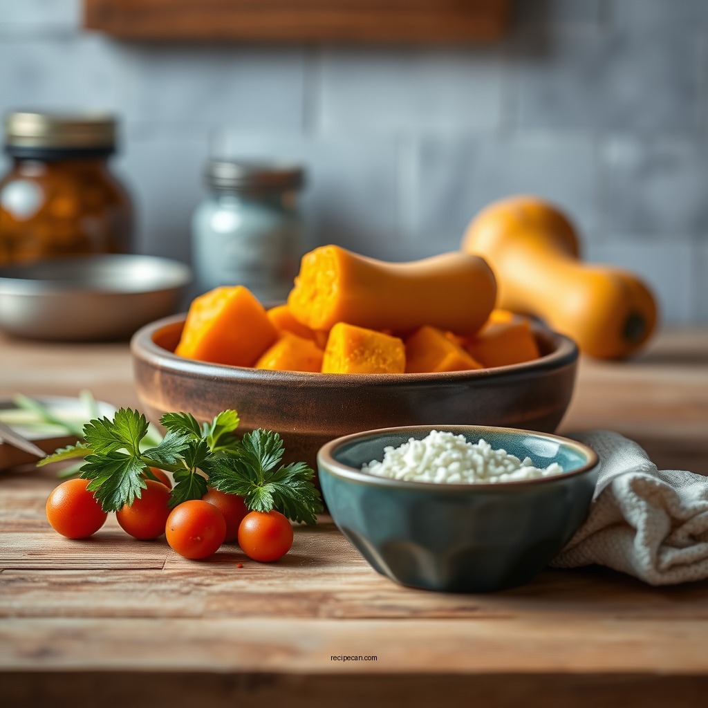 Ingredients You'll Need - butternut squash curry recipe