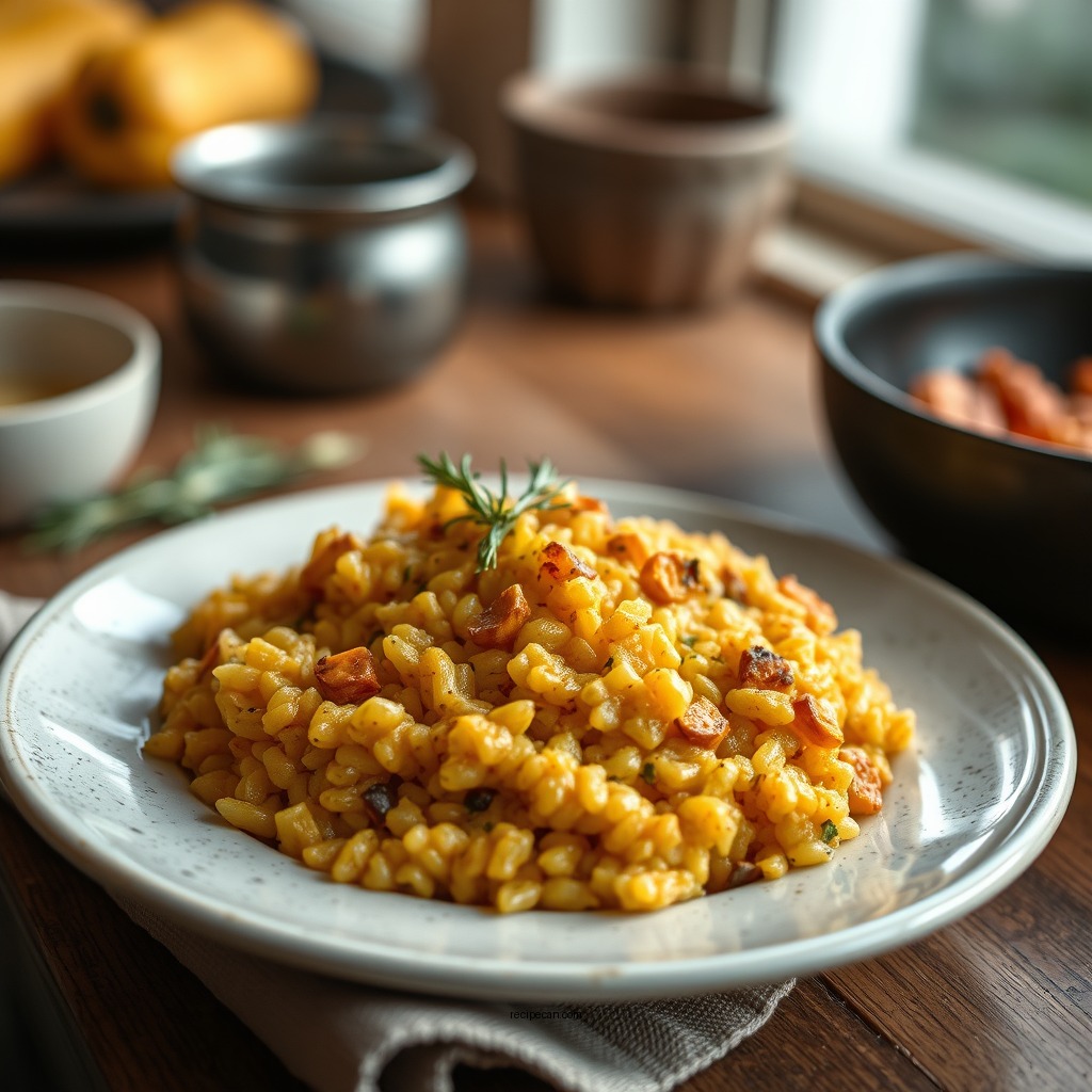 Butternut Squash Risotto - butternut squash dinner recipes