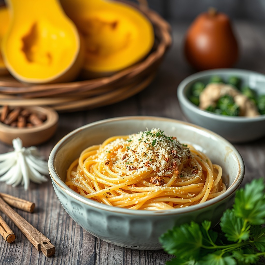 Ingredients You’ll Need - butternut squash pasta recipe